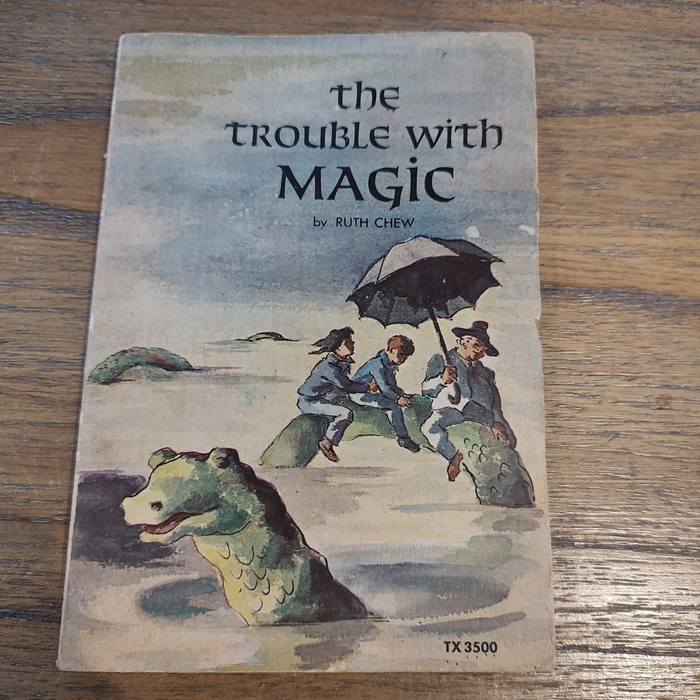 The Trouble with Magic Paperback Ruth Chew Illustrated Vintage 1976 Scholastic